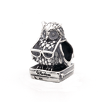 Black Raven Beads Inner Wisdom Owl silver sterling-silver Charm by The Alternative Bead. Your official Black Raven Beads Retailer from Germany