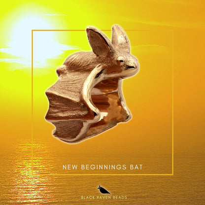 New Beginnings Bat 18k Gold