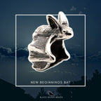 Black Raven Beads New Beginnings Bat silver sterling-silver Charm by The Alternative Bead. Your official Black Raven Beads Retailer from Germany