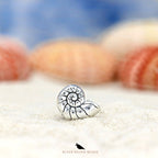 Black Raven Beads Nautilus Shell silver sterling-silver Charm by The Alternative Bead. Your official Black Raven Beads Retailer from Germany