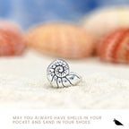 Black Raven Beads Nautilus Shell silver sterling-silver Charm by The Alternative Bead. Your official Black Raven Beads Retailer from Germany