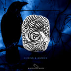 Black Raven Beads Huginn & Muninn silver sterling-silver Charm by The Alternative Bead. Your official Black Raven Beads Retailer from Germany