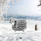 Black Raven Beads Woolly Sheep silver sterling-silver Charm by The Alternative Bead. Your official Black Raven Beads Retailer from Germany