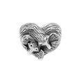 Black Raven Beads Fox Love silver sterling-silver Charm by The Alternative Bead. Your official Black Raven Beads Retailer from Germany