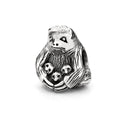 Black Raven Beads Sloth Love silver sterling-silver Charm by The Alternative Bead. Your official Black Raven Beads Retailer from Germany