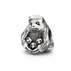 Black Raven Beads Sloth Love silver sterling-silver Charm by The Alternative Bead. Your official Black Raven Beads Retailer from Germany