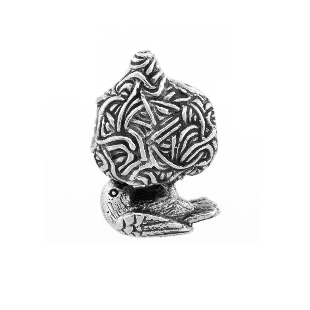 Black Raven Beads Weavers Nest silver sterling-silver Bead by The Alternative Bead. Your official Black Raven Beads Retailer from Germany
