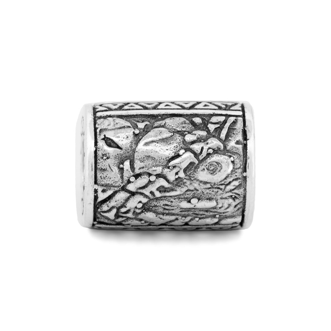 Black Raven Beads Elephants of Amboseli and the Mara crossing silver sterling-silver Bead by The Alternative Bead. Your official Black Raven Beads Retailer from Germany