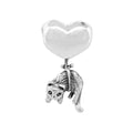 Black Raven Beads Love Takes Flight - Cat Balloon silver sterling-silver Dangle by The Alternative Bead. Your official Black Raven Beads Retailer from Germany