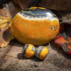 Black Raven Beads Bumbelbee Jasper LE orange and yellow natural-stone  by The Alternative Bead. Your official Black Raven Beads Retailer from Germany