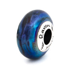 Black Raven Beads Raven Spirit blue glass Charm by The Alternative Bead. Your official Black Raven Beads Retailer from Germany