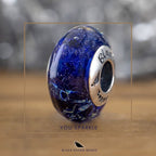 Black Raven Beads You Sparkle blue glass Charm by The Alternative Bead. Your official Black Raven Beads Retailer from Germany