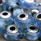 Black Raven Beads Blue Winter Dreams (LE) blue glass Charm by The Alternative Bead. Your official Black Raven Beads Retailer from Germany