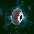 Black Raven Beads Asgard brown and gray glass Charm by The Alternative Bead. Your official Black Raven Beads Retailer from Germany