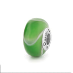 Black Raven Beads Green Amardillo green glass Charm by The Alternative Bead. Your official Black Raven Beads Retailer from Germany