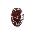 Black Raven Beads Giraffe Glass brown and beige glass Bead by The Alternative Bead. Your official Black Raven Beads Retailer from Germany