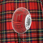 Black Raven Beads Tartan Red red glass Bead by The Alternative Bead. Your official Black Raven Beads Retailer from Germany