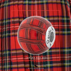 Black Raven Beads Tartan Red Big LA red glass Bead by The Alternative Bead. Your official Black Raven Beads Retailer from Germany