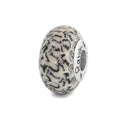 Black Raven Beads Snow Leopard Glass white; gray glass Bead by The Alternative Bead. Your official Black Raven Beads Retailer from Germany