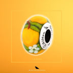 Black Raven Beads Lemon yellow glass Charm by The Alternative Bead. Your official Black Raven Beads Retailer from Germany