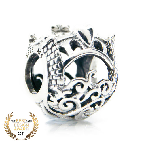 Aurora Charm Bridge Over Troubled Water silver sterling-silver Bead by The Alternative Bead. Your official Aurora Charm Retailer from Germany