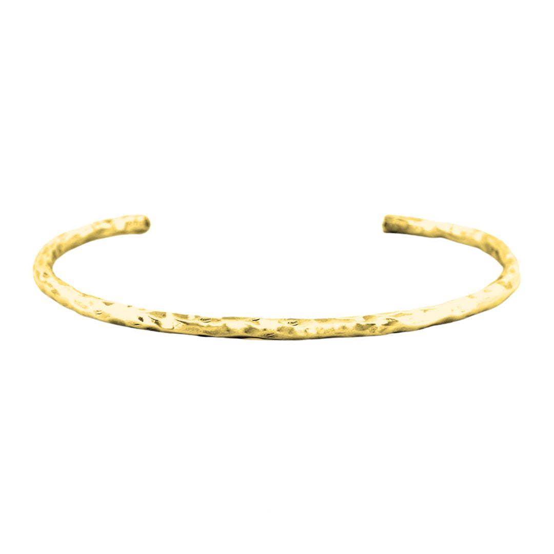 Bangle Hammered Brass