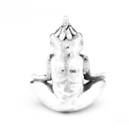 Black Raven Beads Meditation Frog silver sterling-silver Charm by The Alternative Bead. Your official Black Raven Beads Retailer from Germany
