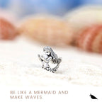 Black Raven Beads Mermaid's Treasure silver sterling-silver Charm by The Alternative Bead. Your official Black Raven Beads Retailer from Germany