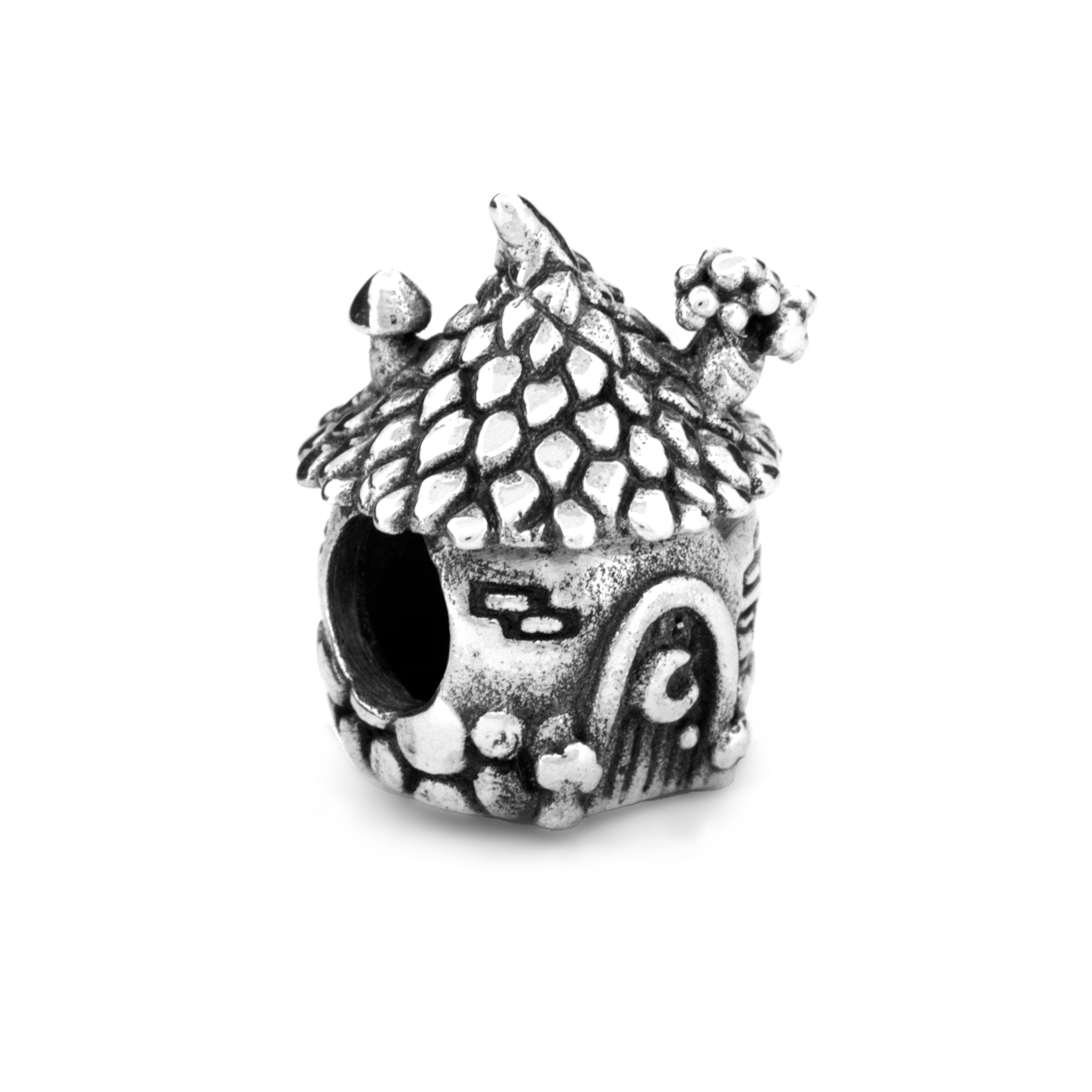 Black Raven Beads Witch House silver sterling-silver Charm by The Alternative Bead. Your official Black Raven Beads Retailer from Germany