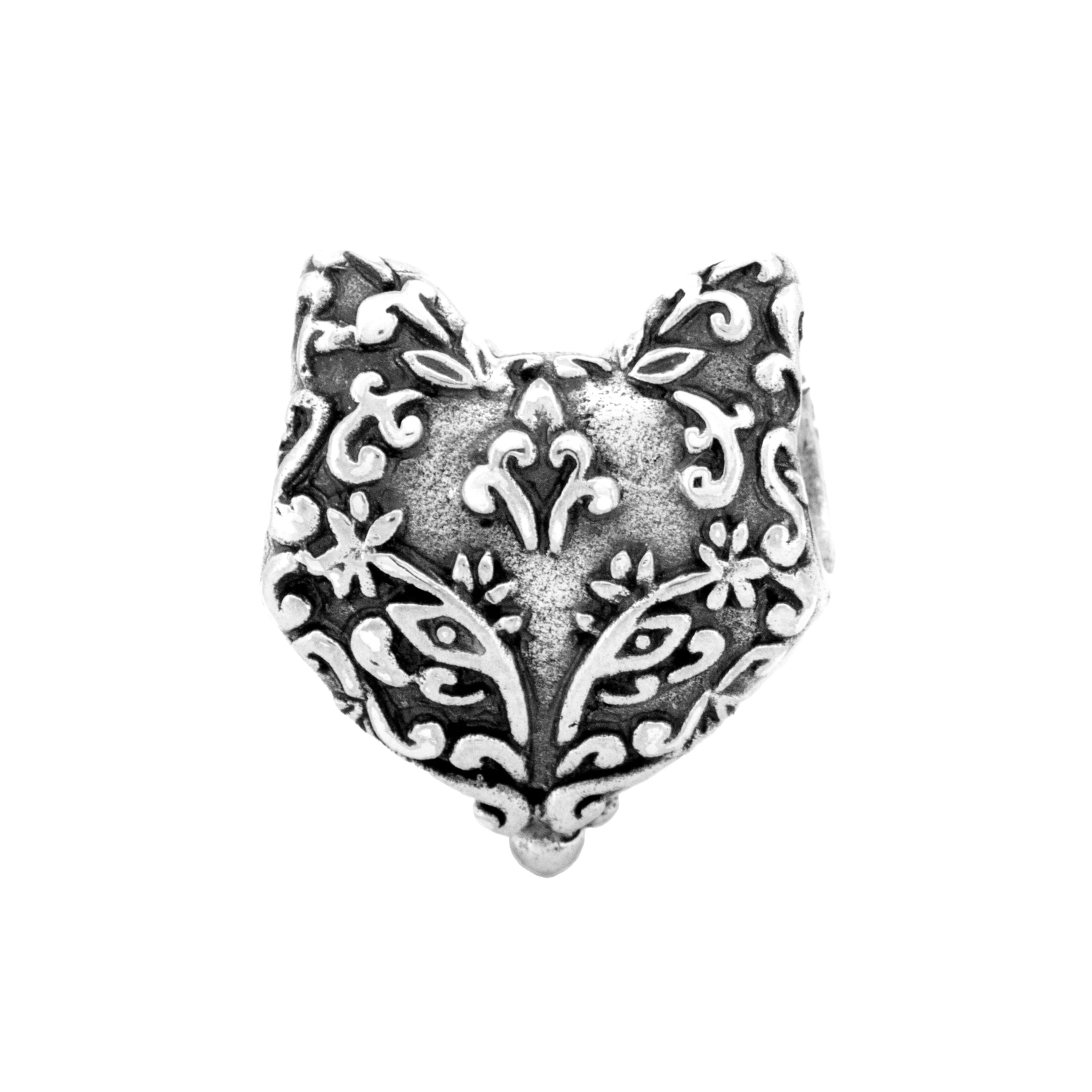 Black Raven Beads Spirit Fox silver sterling-silver Charm by The Alternative Bead. Your official Black Raven Beads Retailer from Germany