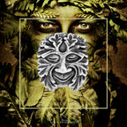 Black Raven Beads Green Man silver sterling-silver Charm by The Alternative Bead. Your official Black Raven Beads Retailer from Germany
