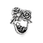 Black Raven Beads Woodland Rest Elf silver sterling-silver Bead by The Alternative Bead. Your official Black Raven Beads Retailer from Germany