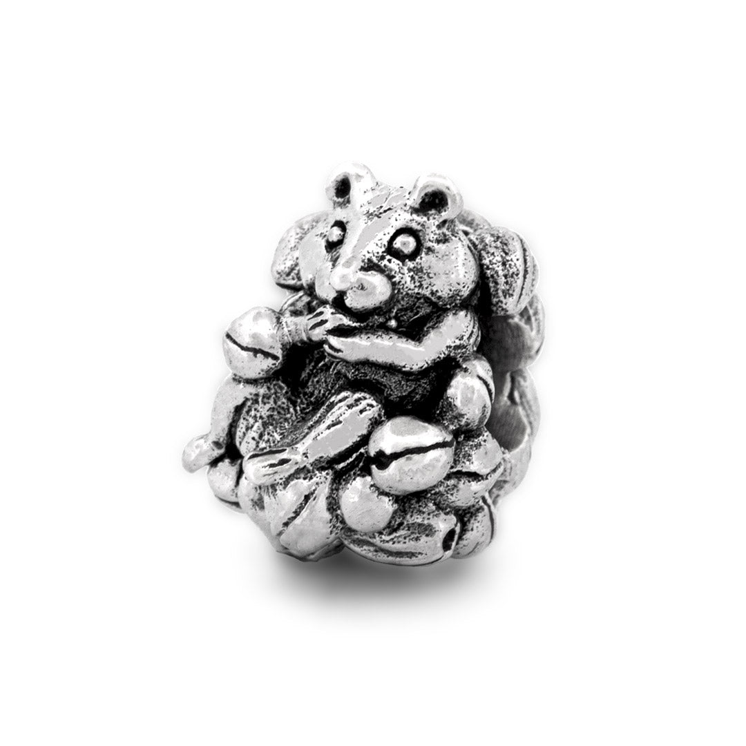 Black Raven Beads Walnut Gluten silver sterling-silver Bead by The Alternative Bead. Your official Black Raven Beads Retailer from Germany