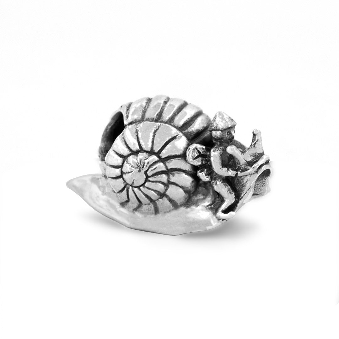Black Raven Beads Snail Ride Fairy silver sterling-silver Bead by The Alternative Bead. Your official Black Raven Beads Retailer from Germany