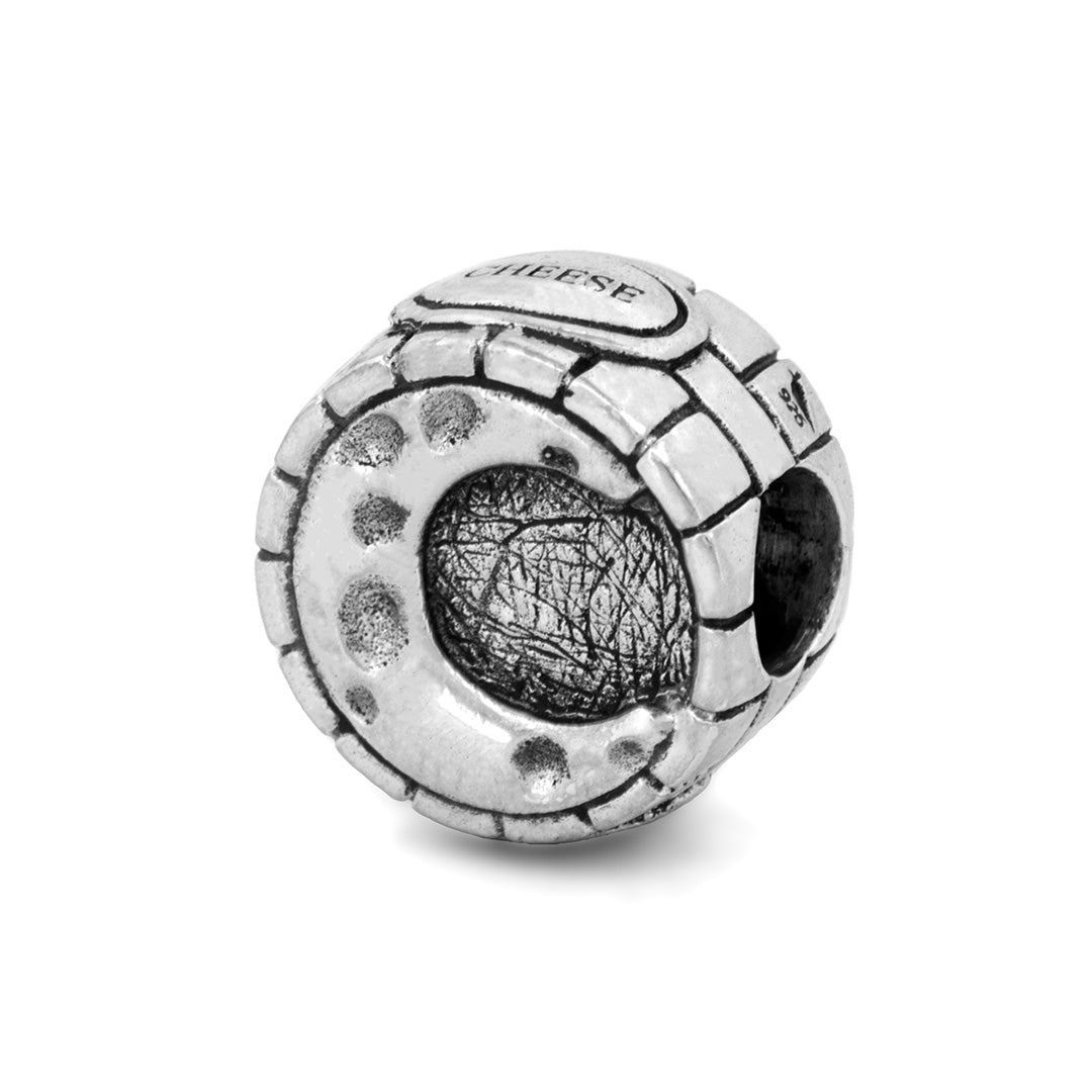 Black Raven Beads Cheese Moon silver sterling-silver Bead by The Alternative Bead. Your official Black Raven Beads Retailer from Germany