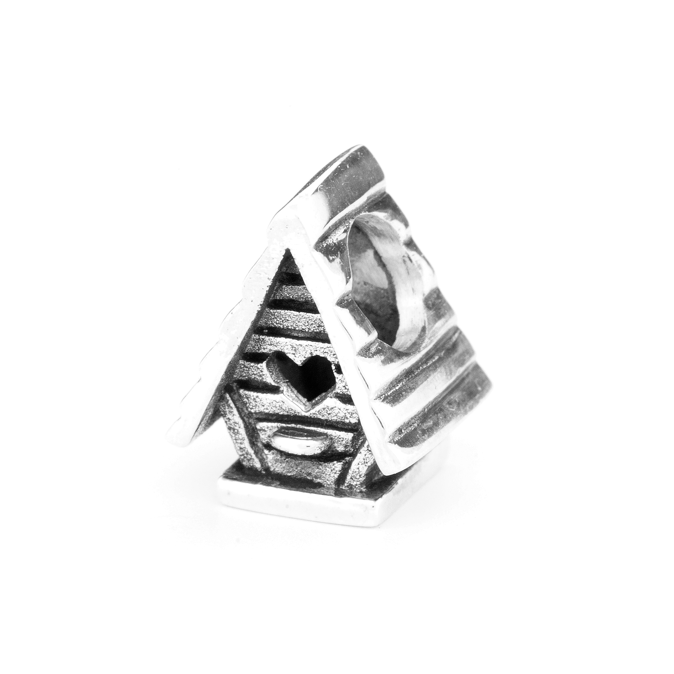 Black Raven Beads Birdhouse silver sterling-silver Charm by The Alternative Bead. Your official Black Raven Beads Retailer from Germany