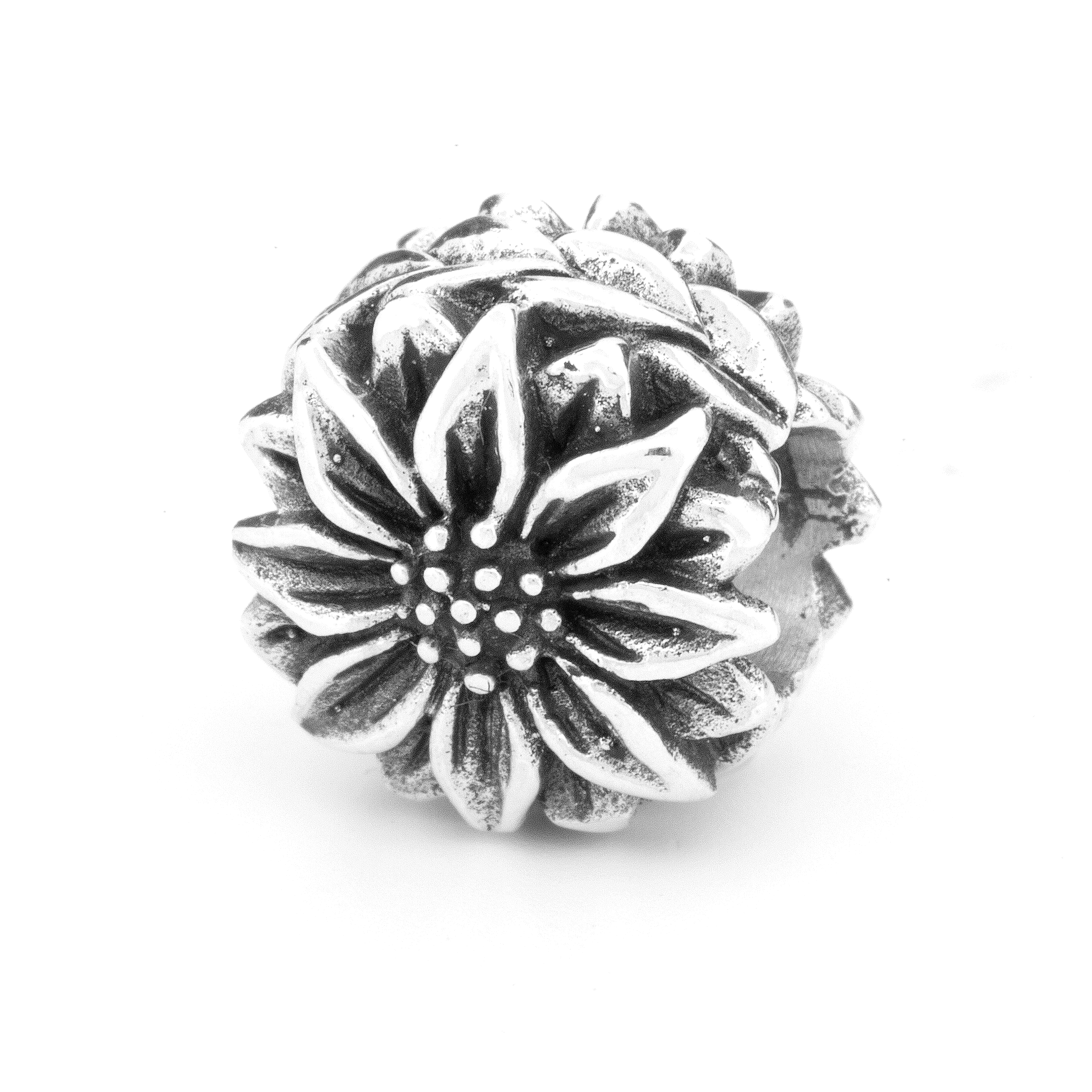 Black Raven Beads Sunflower Joy silver sterling-silver Charm by The Alternative Bead. Your official Black Raven Beads Retailer from Germany