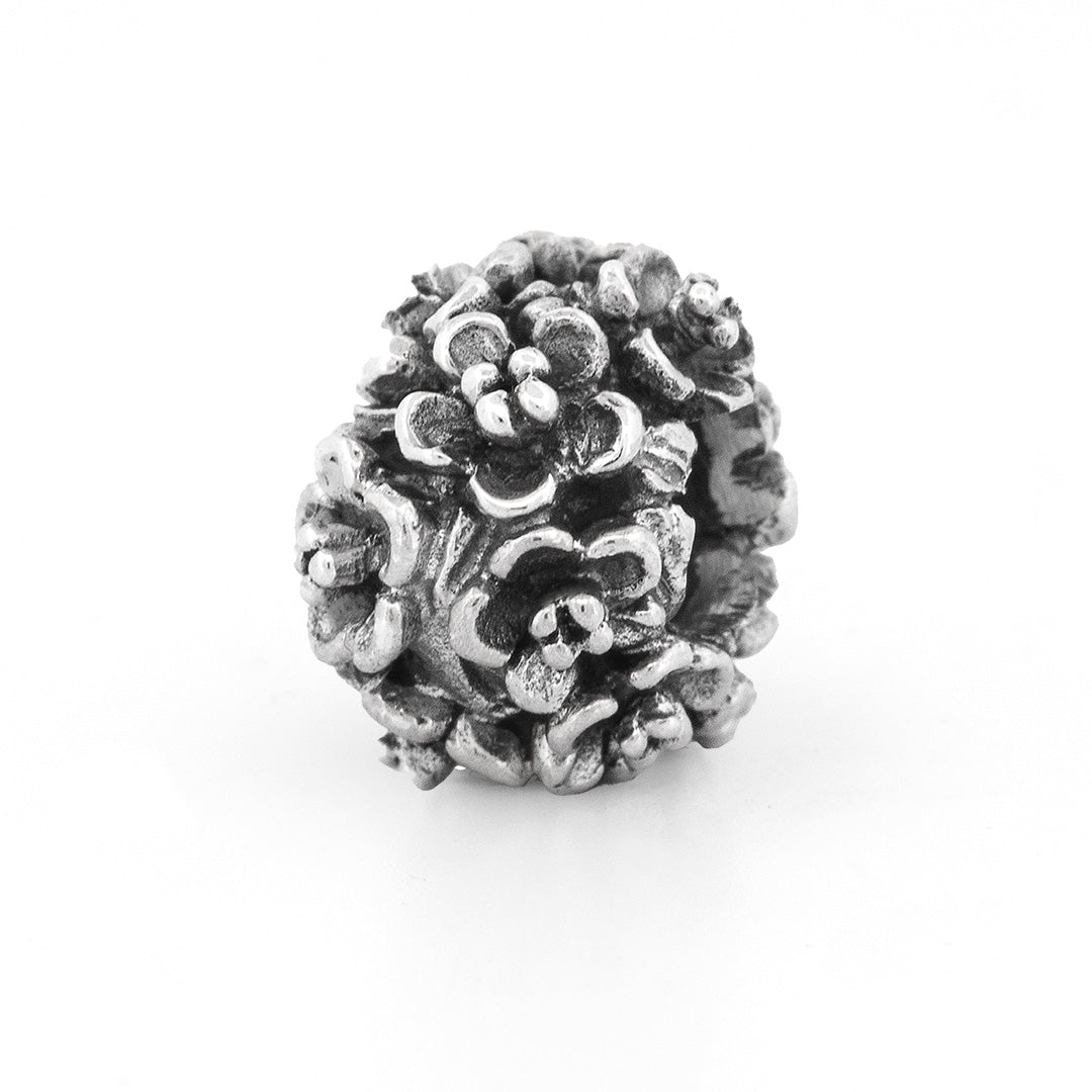 Black Raven Beads Almond Blossom silver sterling-silver Charm by The Alternative Bead. Your official Black Raven Beads Retailer from Germany