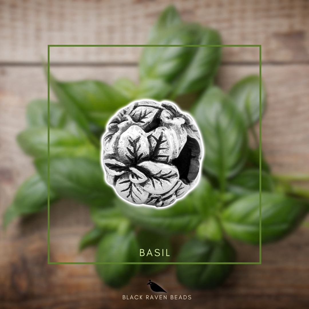 Black Raven Beads Basil silver sterling-silver Bead by The Alternative Bead. Your official Black Raven Beads Retailer from Germany