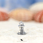 Black Raven Beads Beacon Lighthouse silver sterling-silver Charm by The Alternative Bead. Your official Black Raven Beads Retailer from Germany