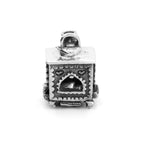Black Raven Beads Keep Warm Stove silver sterling-silver Charm by The Alternative Bead. Your official Black Raven Beads Retailer from Germany