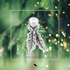 Black Raven Beads Holly silver sterling-silver Charm by The Alternative Bead. Your official Black Raven Beads Retailer from Germany