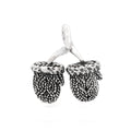 Black Raven Beads Winter Gloves silver sterling-silver Charm by The Alternative Bead. Your official Black Raven Beads Retailer from Germany
