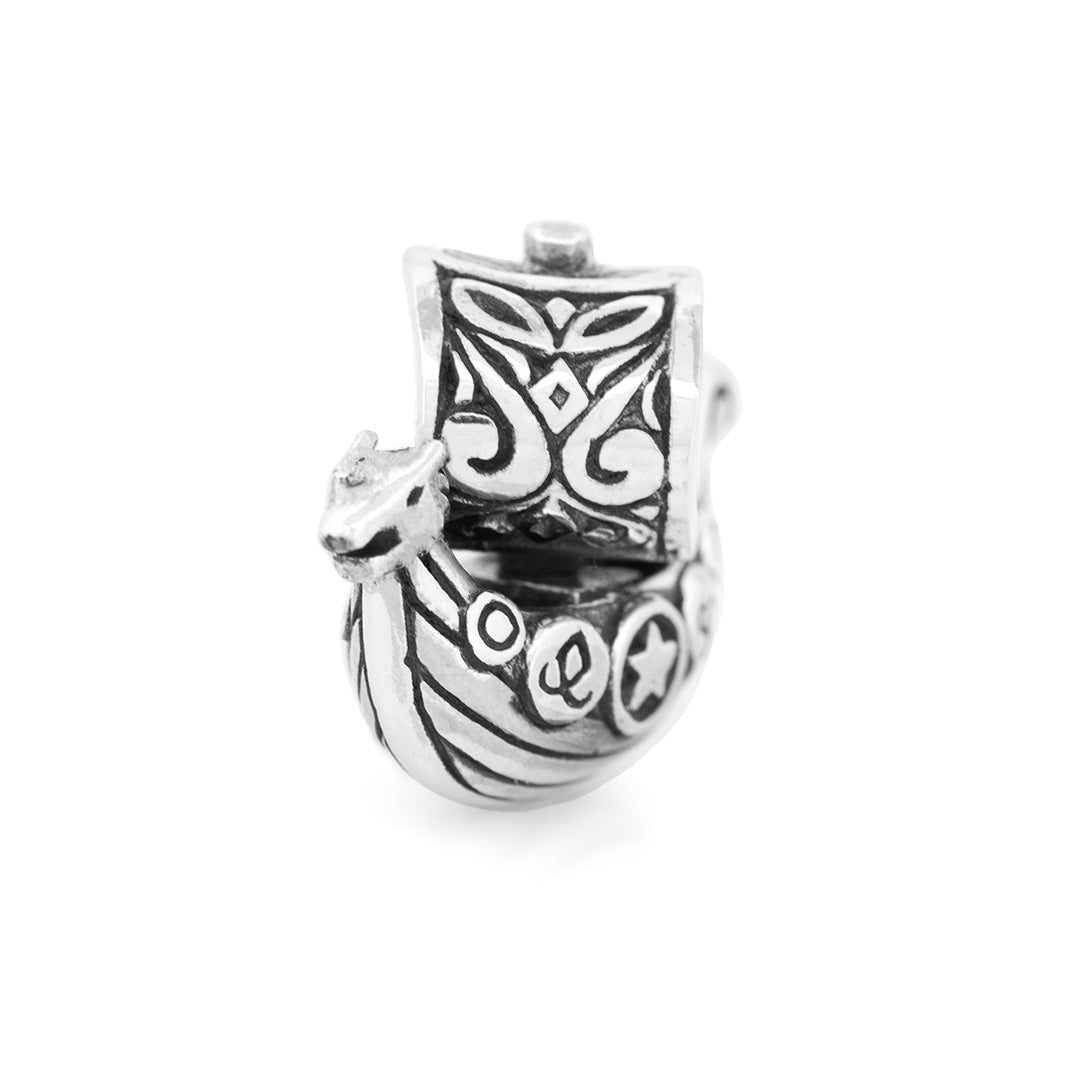 Black Raven Beads Drakkar - Viking Longboat silver sterling-silver Dangle by The Alternative Bead. Your official Black Raven Beads Retailer from Germany