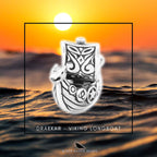 Black Raven Beads Drakkar - Viking Longboat silver sterling-silver Dangle by The Alternative Bead. Your official Black Raven Beads Retailer from Germany