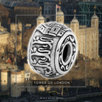 Black Raven Beads Tower of London silver sterling-silver Bead by The Alternative Bead. Your official Black Raven Beads Retailer from Germany