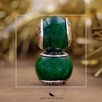 Black Raven Beads Green Jade green natural-stone Charm by The Alternative Bead. Your official Black Raven Beads Retailer from Germany