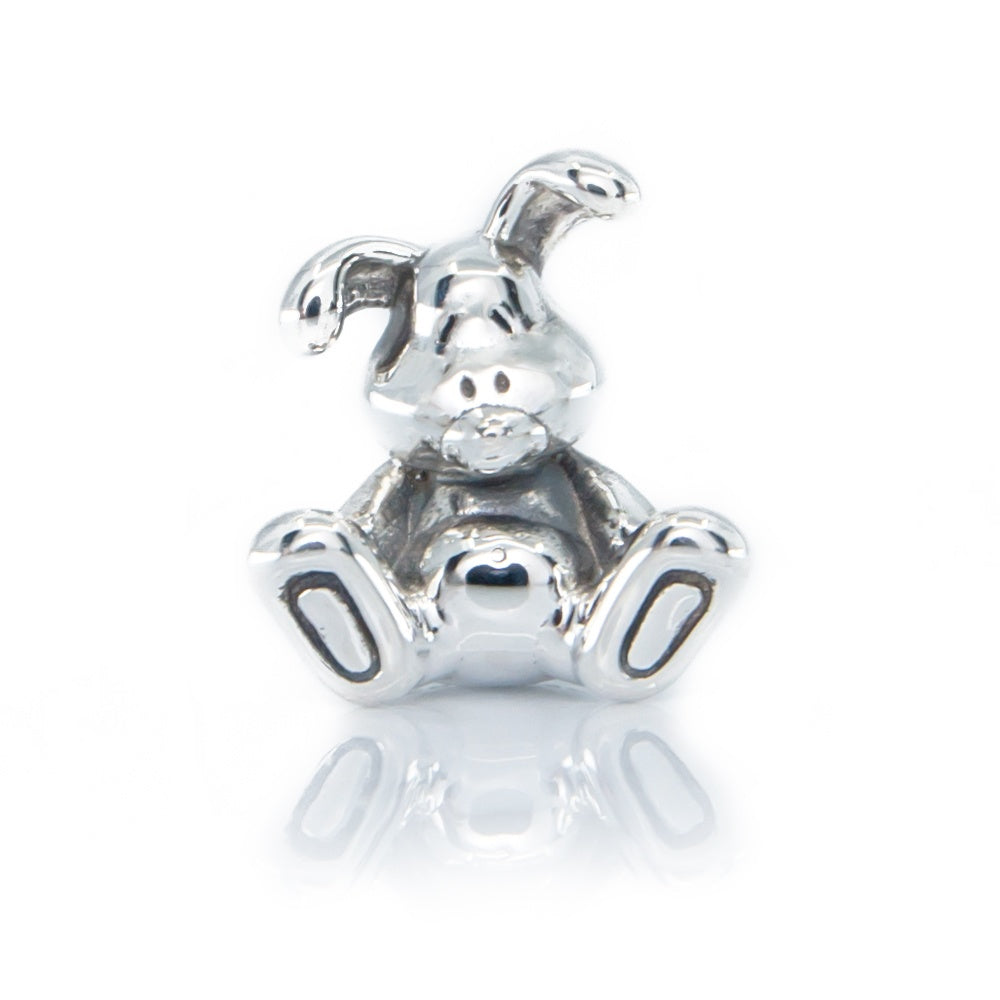 The Alternative Bead: Aurora Charm - Bunny the Rabbit Charm Sterling Silver Charm Picture 1