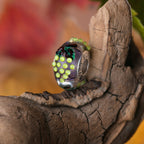 Elfbeads Muscat Grapes Golddust  glass Bead by The Alternative Bead. Your official Elfbeads Retailer from Germany