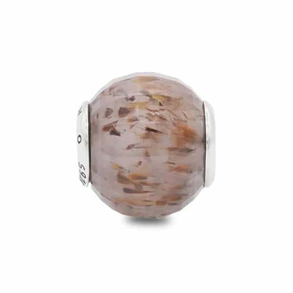 Praan Cacoxenite brown natural-stone Bead by The Alternative Bead. Your official Praan Retailer from Germany